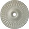 Ekena Millwork Galveston Ceiling Medallion (Canopies up to 4 3/4"), 36 5/8"OD x 3 5/8"ID x 2 3/8"P, Flash Copper CM36GLFCS - alternate 1